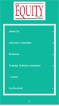 Mobile Screenshot of equityproject.org